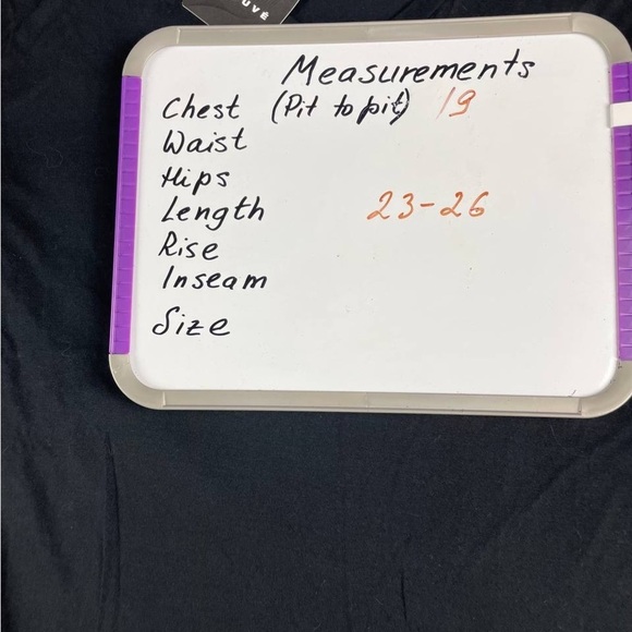 NWT Trouvé black tee size XS 100% modal soft - Picture 6 of 8